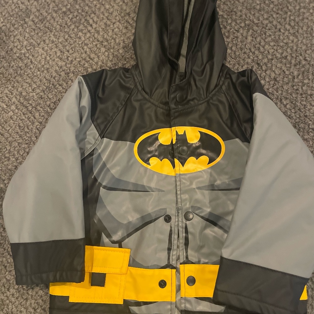 TODDLER BATMAN RAINCOAT